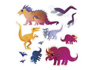 Maildor - gommettes dinosaures