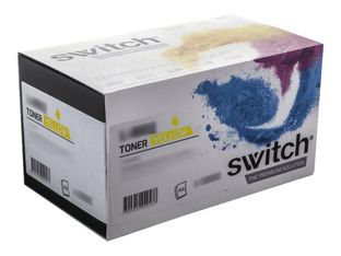 Cartouche laser compatible Xerox 106R01596 - jaune - Switch