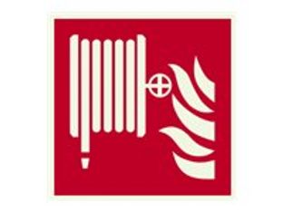 Pickup - Panneau adhésif - 150 x 150 mm - tuyau d'incendie