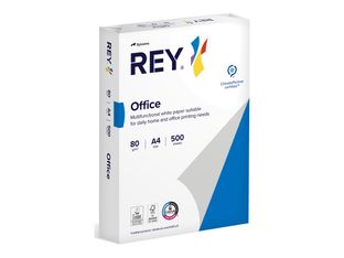 Rey Office - Papier blanc - A4 (210 x 297 mm) - 80 g/m² - Ramette de 500 feuilles