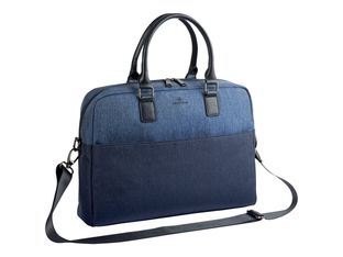 Oberthur Oregon - Sacoche pour ordinateur portable 15,6" - bleu marine