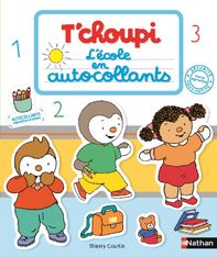T'Choupi - L'école en autocollants