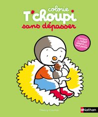 Colorie T'choupi sans dépasser - Chaton