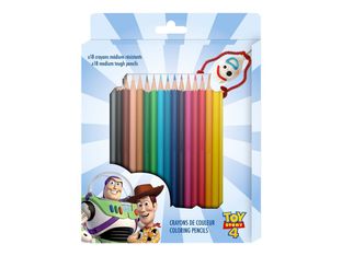 Bagtrotter Toy Story - 18 Crayons de couleur