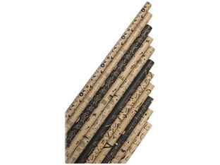 Clairefontaine - Papier cadeau kraft - 70 cm x 2 m - 70 g/m² - motif pictos 2.0