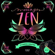 Cartes à gratter - Messages zen