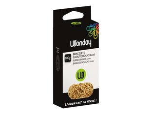 Wonday - Boite de 100g bracelets en caoutchouc - 150mm