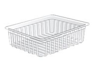 Guillin - 250 Barquettes jetables pour aliments - translucide - 375 ml