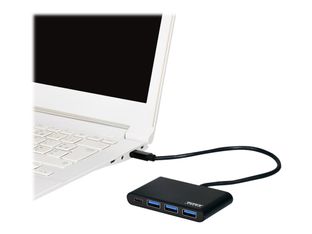 PORT Connect - Hub 3 ports USB 3.0 + 1 port USB type C
