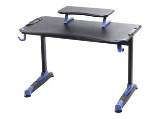 Bureau Gamer PEXER - noir et bleu