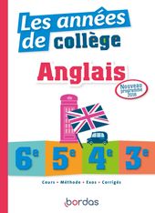 Les années de collège - Anglais