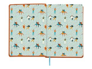 Oberthur Carmen - Carnet de notes souple A6 - ligné - 200 pages - corail