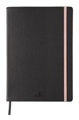 Oberthur Carmen - Carnet de notes souple A5 - pointillés - 200 pages - anthracite