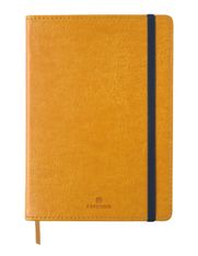 Oberthur Carmen - Carnet de notes souple A5 - pointillés - 200 pages - moutarde