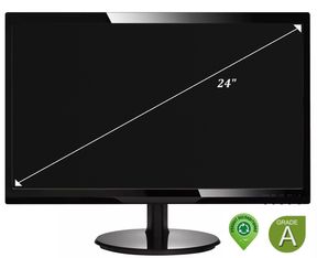 Ecran pc reconditionné 24" - grade A - 16/9ème