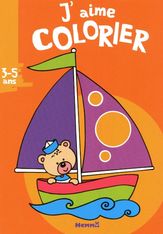 J'aime colorier (3-5 ans) - Voilier