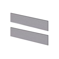 Plinthe de protection pour banque d'accueil 120 cm - lot de 2