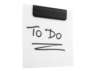 Durable Durafix - 5 Clips d'affichage adhésif 60 mm - noir