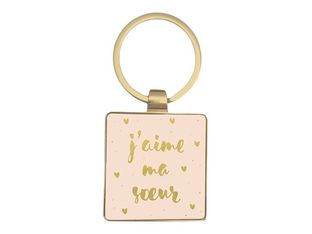 Kiub Les Petits Mots - Porte-clés - Sœur 