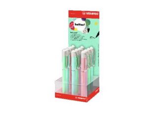 STABILO beYou! beCrazy! - stylo plume - bleu roi (pack de 12)