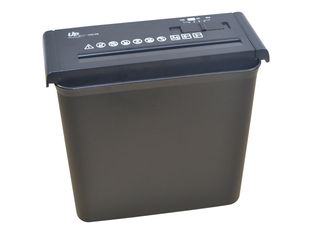 UP-Office UOD 518 - destructeur de documents coupe droite - 5 feuilles - Corbeille 10 litres