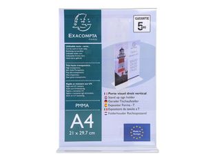 Exacompta - Porte-visuel droit - A4 vertical