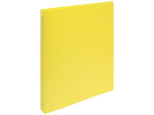 Exacompta Opak - Classeur souple à anneaux - Dos 40 mm - A4 Maxi - pour 275 feuilles - jaune