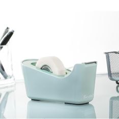 Scotch Magic - Dévidoir et Ruban adhésif - menthe pastel