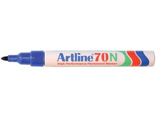 Artline 70N - Marqueur permanent - pointe ogive - bleu