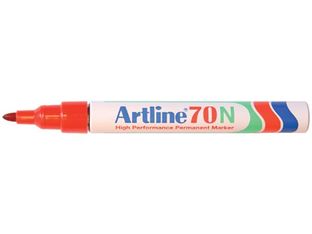 Artline 70N - Marqueur permanent - pointe ogive - rouge
