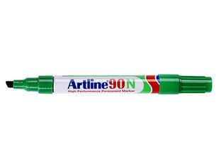 Artline 90N - Marqueur permanent - pointe biseau - vert