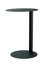 Table ronde d'appoint EASYDESK - diamètre 40 x H57 cm - anthracite