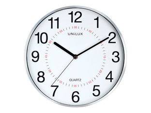 Unilux - Horloge Aria - mécanisme quartz - 28,5 cm - gris métal