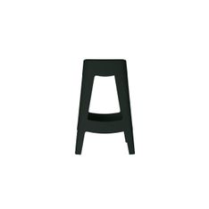 Tabouret haut BELLINI - noir