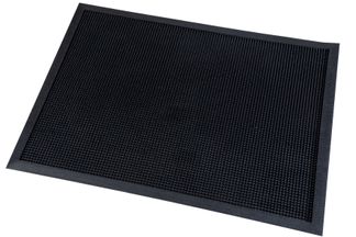 Tapis picots - 80 x 100 cm - noir