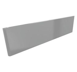 Voile de fond pour bureau EVIDENCE - largeur 160 cm - aluminium