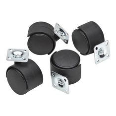 Kit de 4 roulettes pour bibliothèque MAXICOLOR