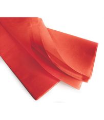 Papier de soie - paquet de 240 feuilles - 50 x 75 cm - rouge
