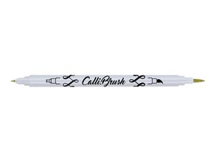 Online Calli.Brush - Stylo pinceau à double embout - or