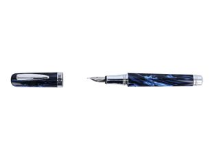 Online Bohemian Art - Stylo plume bleu - pointe moyenne