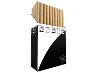 Logistipack - Papier cadeau kraft - 70 cm x 2 m - différents motifs de Noël disponibles