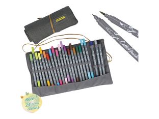 Online Calli.Brush - 24 Stylos pinceaux à double embout