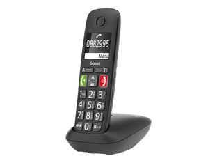 Gigaset E290 Duo - téléphone sans fil à grosse touche + combiné supplémentaire - blanc