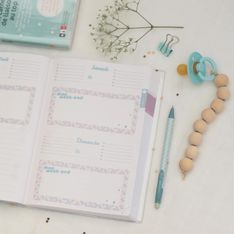 Agenda Baby Day non daté - 1 jour par page - 15 x 21 cm - Exacompta