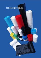 JET'SAC - 50 Bolsas de basura 50L - blancas