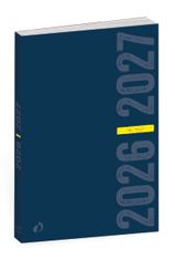Quo Vadis - Agenda année scolaire - 2026-2027 - Eurotextagenda - Journalier - Multilingue - Welcome - 12 mois de août à juillet - 12x17 cm - Papier Clairefontaine blanc - Fabrication française
