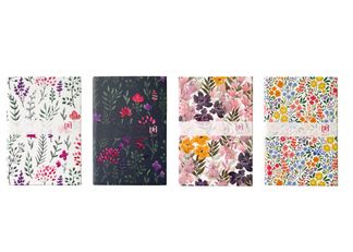 Agenda Oxford Flowers scolaire 2 jours/page 7,4x11cm - Assorti