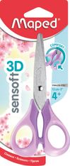 Maped Sensoft 3D Pastel - Ciseaux bouts ronds - 13 cm - disponible dans différentes couleurs