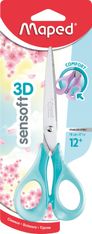 Maped Sensoft 3D Pastel - Ciseaux bouts ronds - 16 cm - disponible dans différentes couleurs