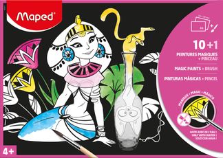 Maped - Peinture magique : 10 feuilles et 1 pinceau